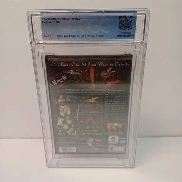 Prince of Persia 2 Warrior Within Greatest Hits CGC Graded 10 A++ Perfect 10